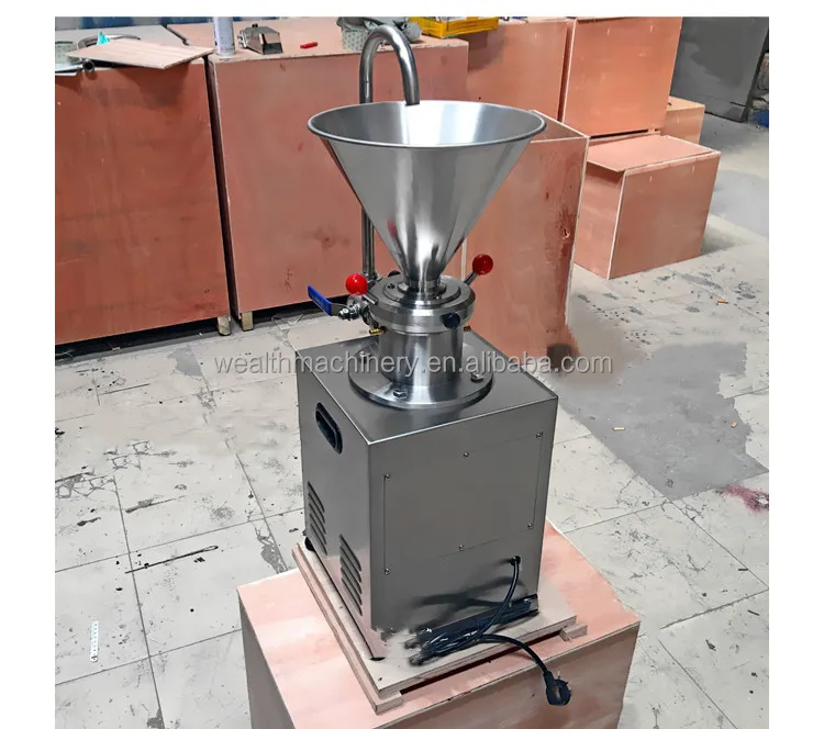 commercial almond soy coconut milk processing machine Spices grinding colloid mill vegetable grinder tiger nut milk machine