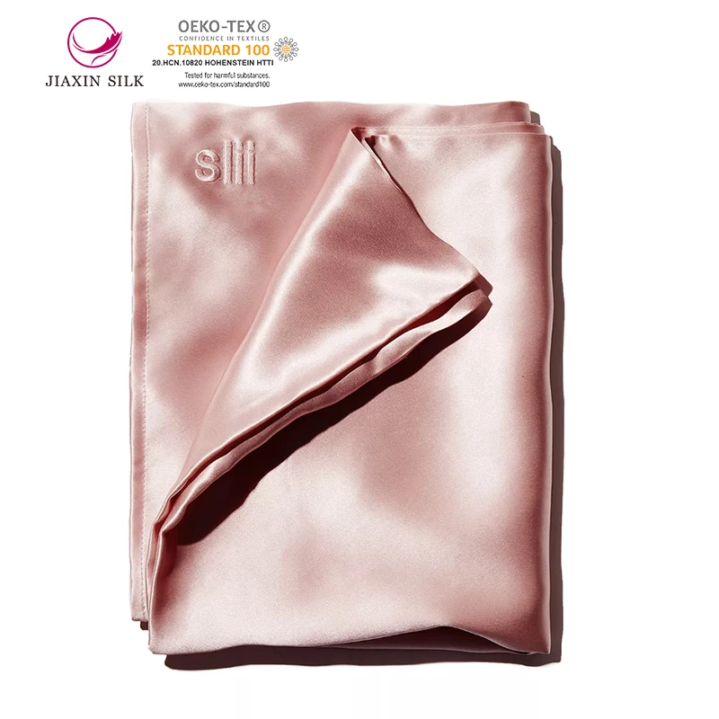 Square Silk Luxury Throw Pillow Cover Decorative Sofa Pillowcases Satin Simple Solid Hidden Zipper Pillow Case
