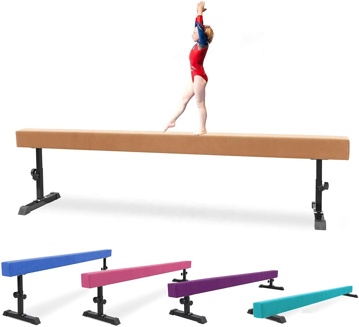 AOFAN Factory Hot Sale Height Adjustable Cheap Kids Balance Beam