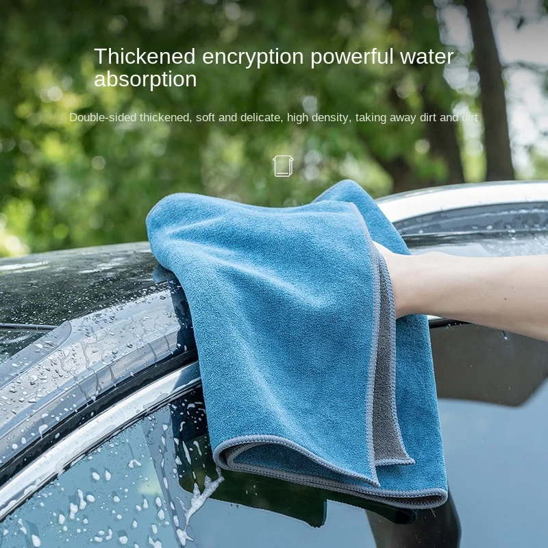 Microfiber Towels for Cars Cleaning Drying Detailing 500G Multipurpose Plush Automobile Microfiber Towels
