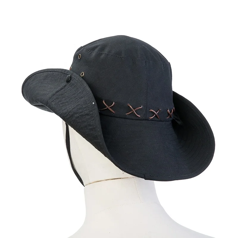 custom bucket hat straw cowboy hat wholesale caps camping cap blank summer women caps sun hats for summer