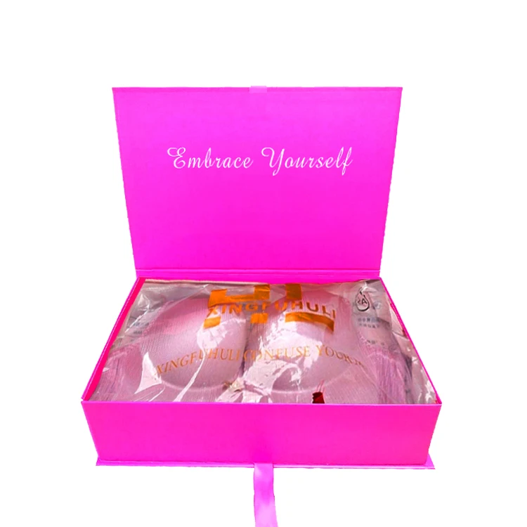 Custom Logo Paperboard Women Sexy Bra Socks Lingerie Packaging Box Underwear Swimsuit Paper Box for Bikini