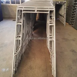 Construction material fame scaffolding electro galvanized layher facade scaffolding