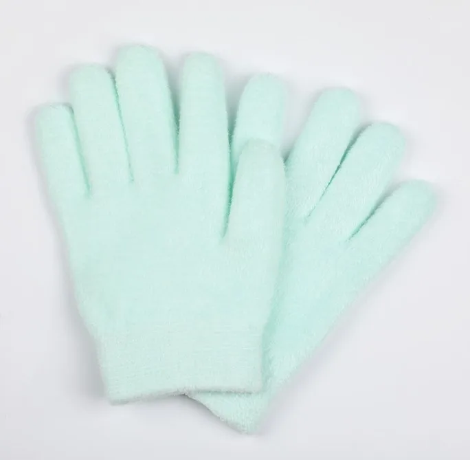 
SPA Moisturizing Full Finger Gel Gloves for Hands Care Spa Socks and Spa Gloves for Dry Cracked Heels and Hand 
