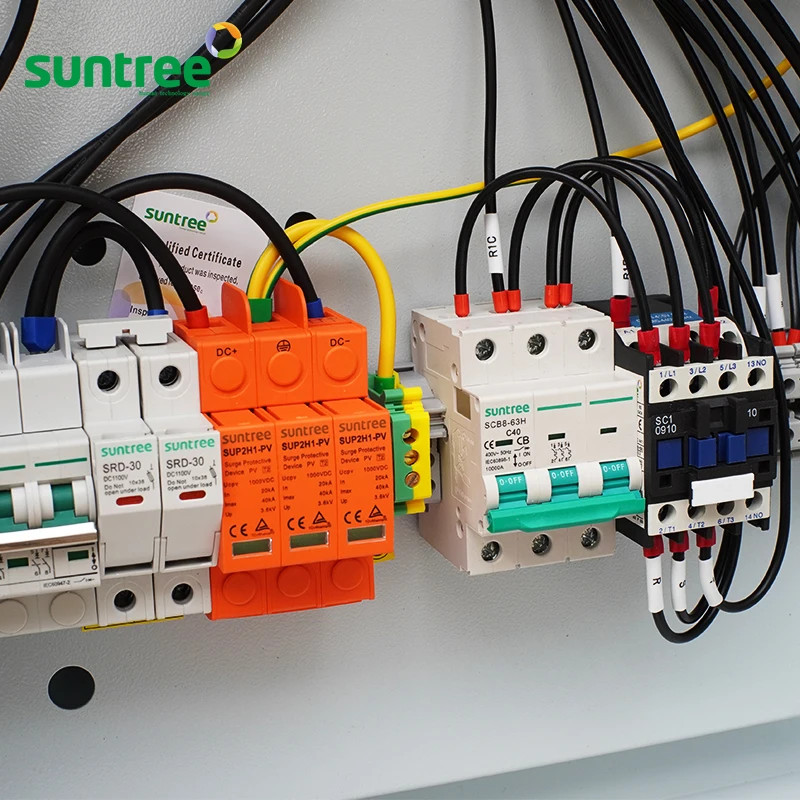 solar dc junction box pv combiner box with 4 strings  metal waterproof electrical boxes ip65