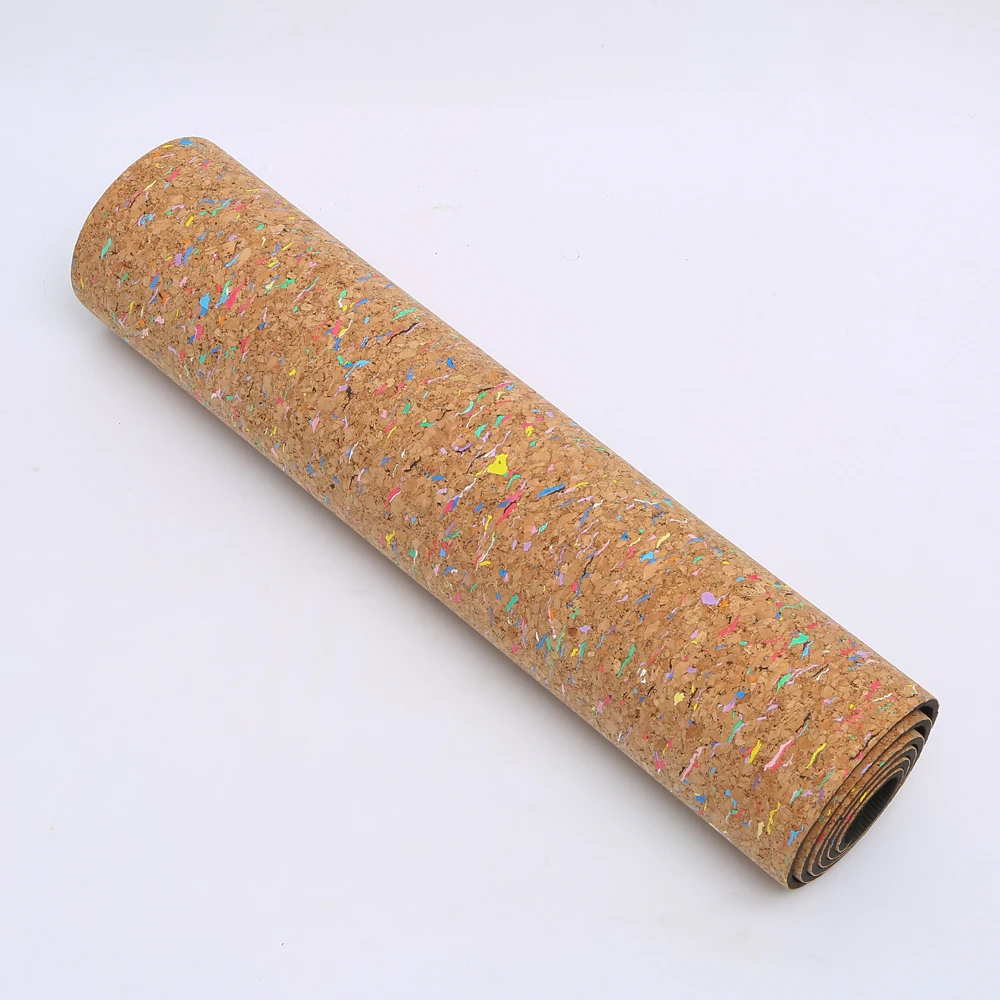 High Quality Custom Logo Organic Cork Yoga Mat for Yoga and Pilates