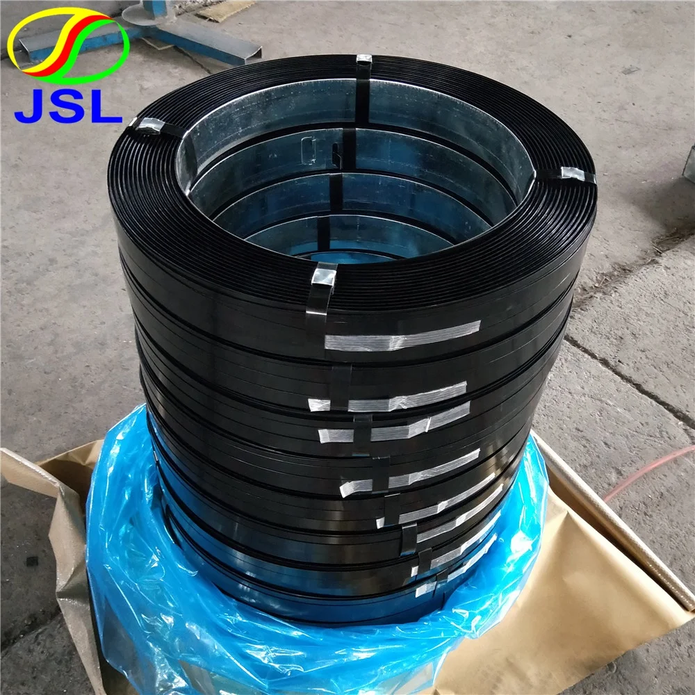 
Blue Coated And Waxed Steel Packing Straps With Good Quality 