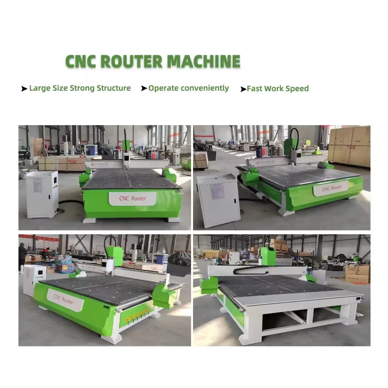 1325 1530 4*8Ft 5*10Ft Auto Tool Change Wood Carving Woodworking Advertising Engraving Machinery CNC Router Machine