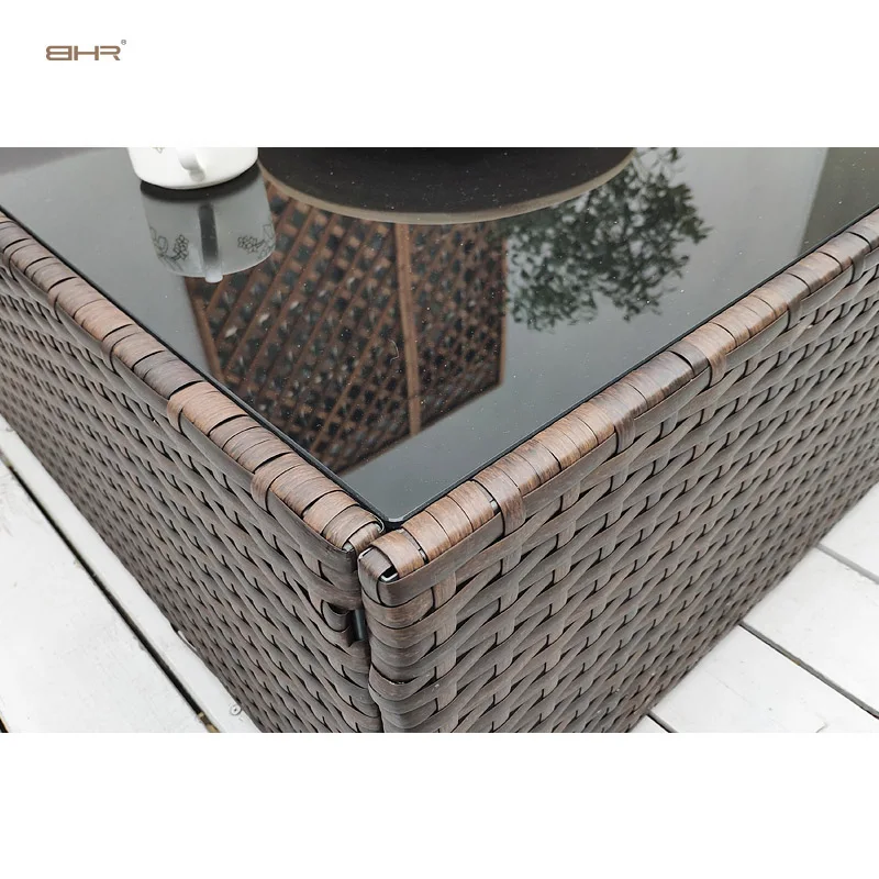 Garden Patio Villa Hotel Conversation Sofa Set Out Door Furniture Garden Rattan New Design Cheaper Fashion Outdoor Furniture