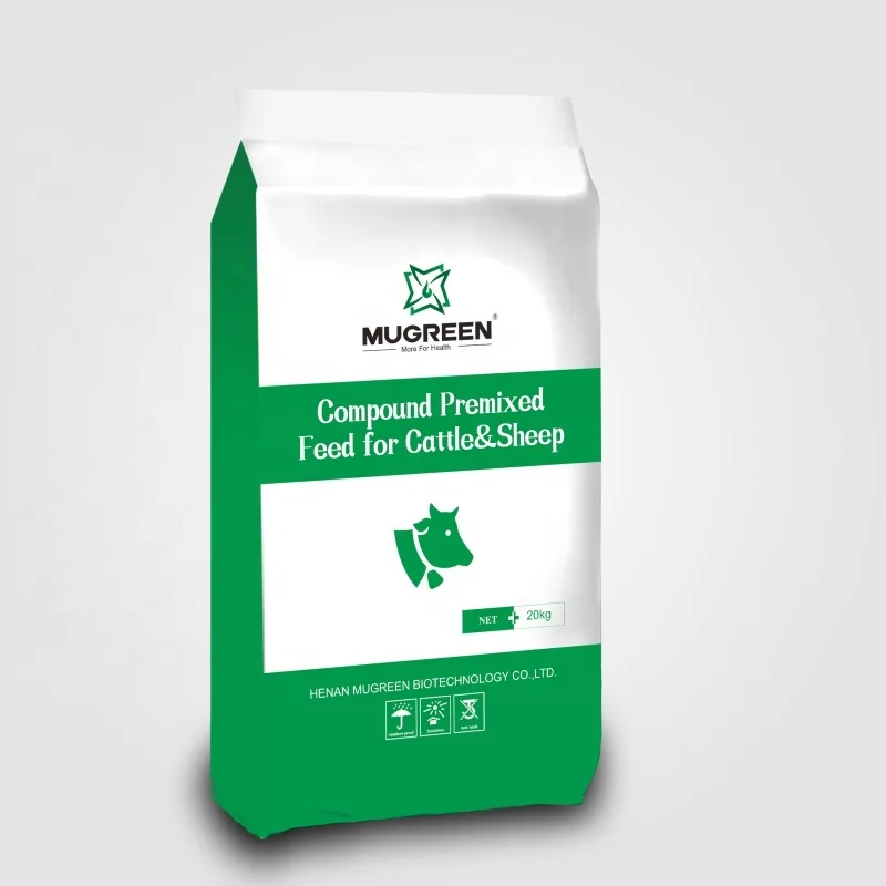 
MUGREEN Increase Fattening Dairy Cattle Feed Supplement 5% Premixed Ruminants Feed 