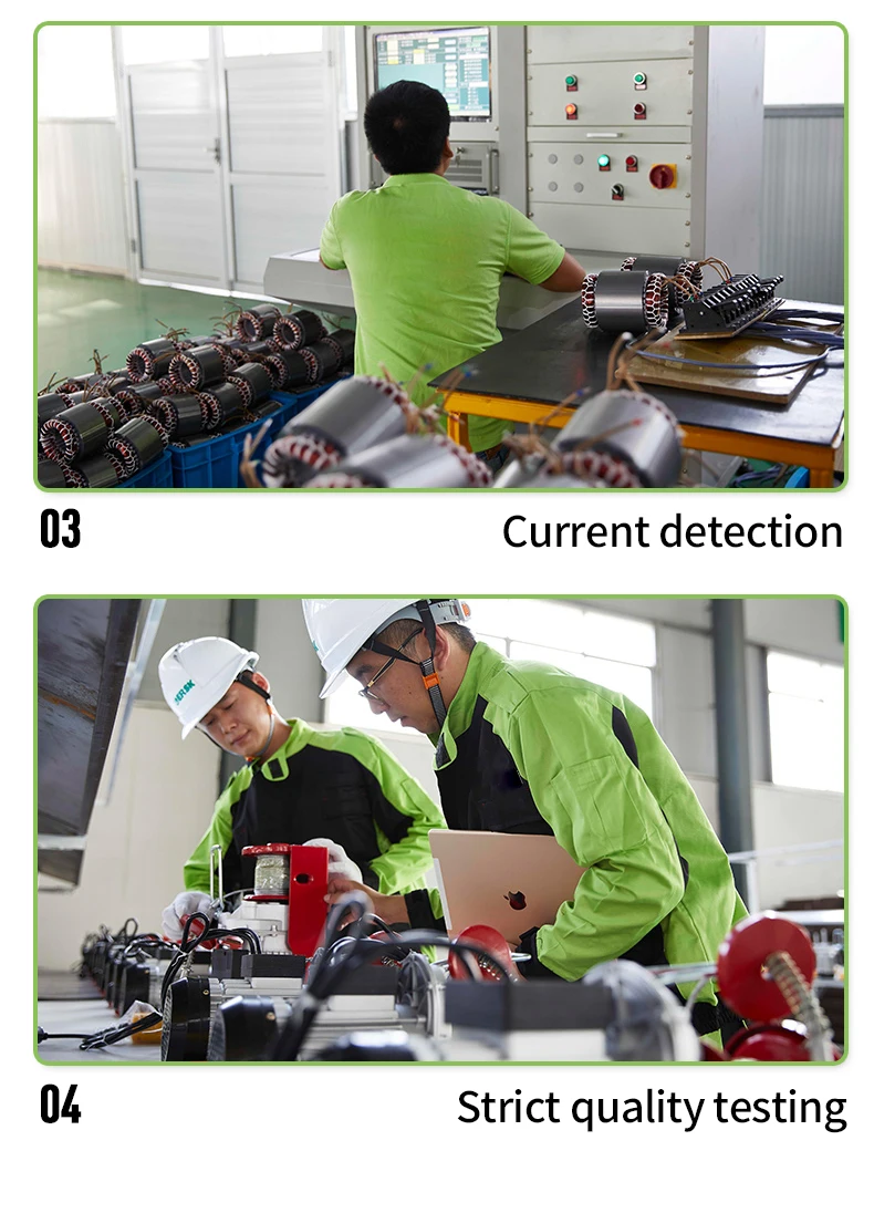 200kg-1200kg portalbe small mini electric lifting monorail winch hoist with wireless remote control