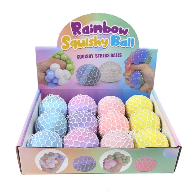 soft customized color changing gel  squishy stress balls