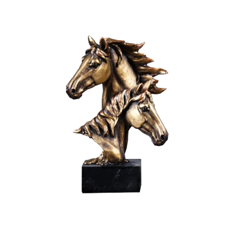 Horse figurines resin horse statue decoration