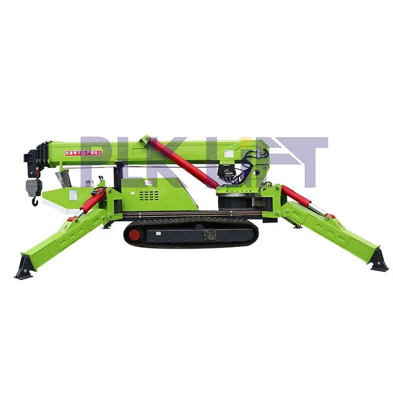 Portable Spider Crane Mini Mobile 3 Tons Spider Crawler Crane Hoist Cranes for Construction