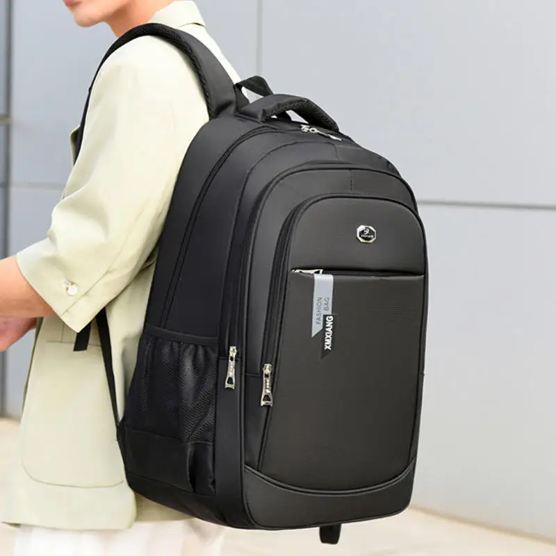 RU Laptop Bag High Quality Men College Anti Theft Water Resistant Travel Luxury Laptop Back Bag Pack