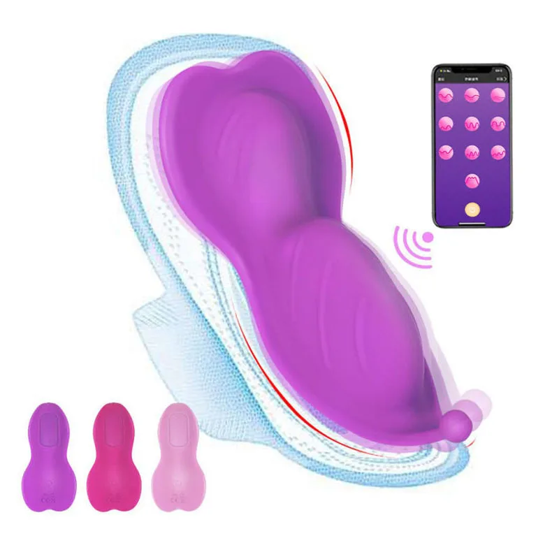GF Silicone sex toys wearable wireless Vibrator Sex Toy Women Smart Phone App Control vagina clitoral sex toys vibrator App
