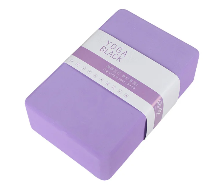 Custom Printed 120g 200g EVA Weighted Foam Yoga Block Eco-friendly Product Yoga Bricks