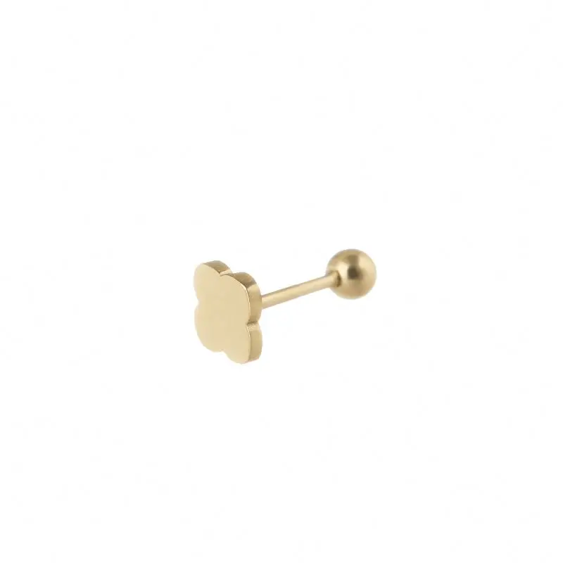 
Female Small And Stylish Simple Geometry Flower Stud Earrings Jewelry Stud Cute For Girls 