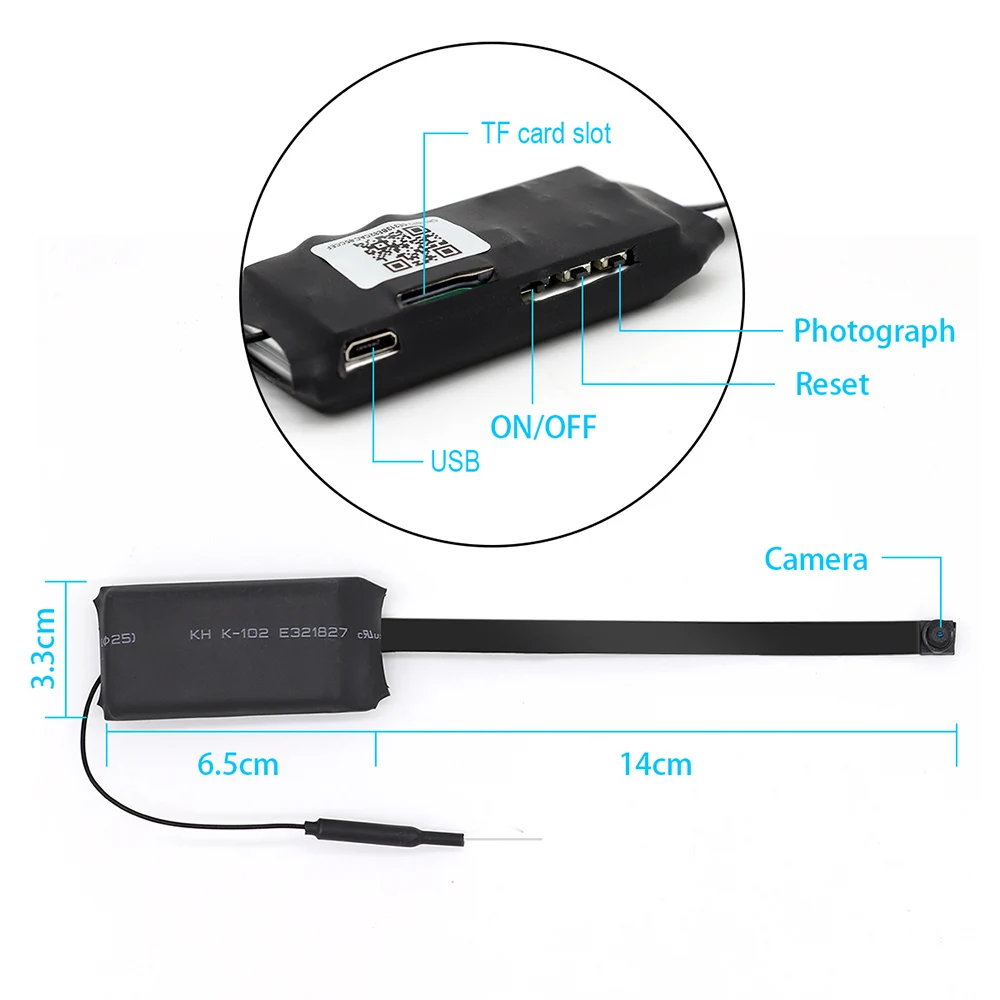  Миниатюрная беспроводная Wi-Fi IP-камера Full HD 1080P портативный модуль безопасности «сделай сам» DV DVR няня микро-камера FHD веб-камера