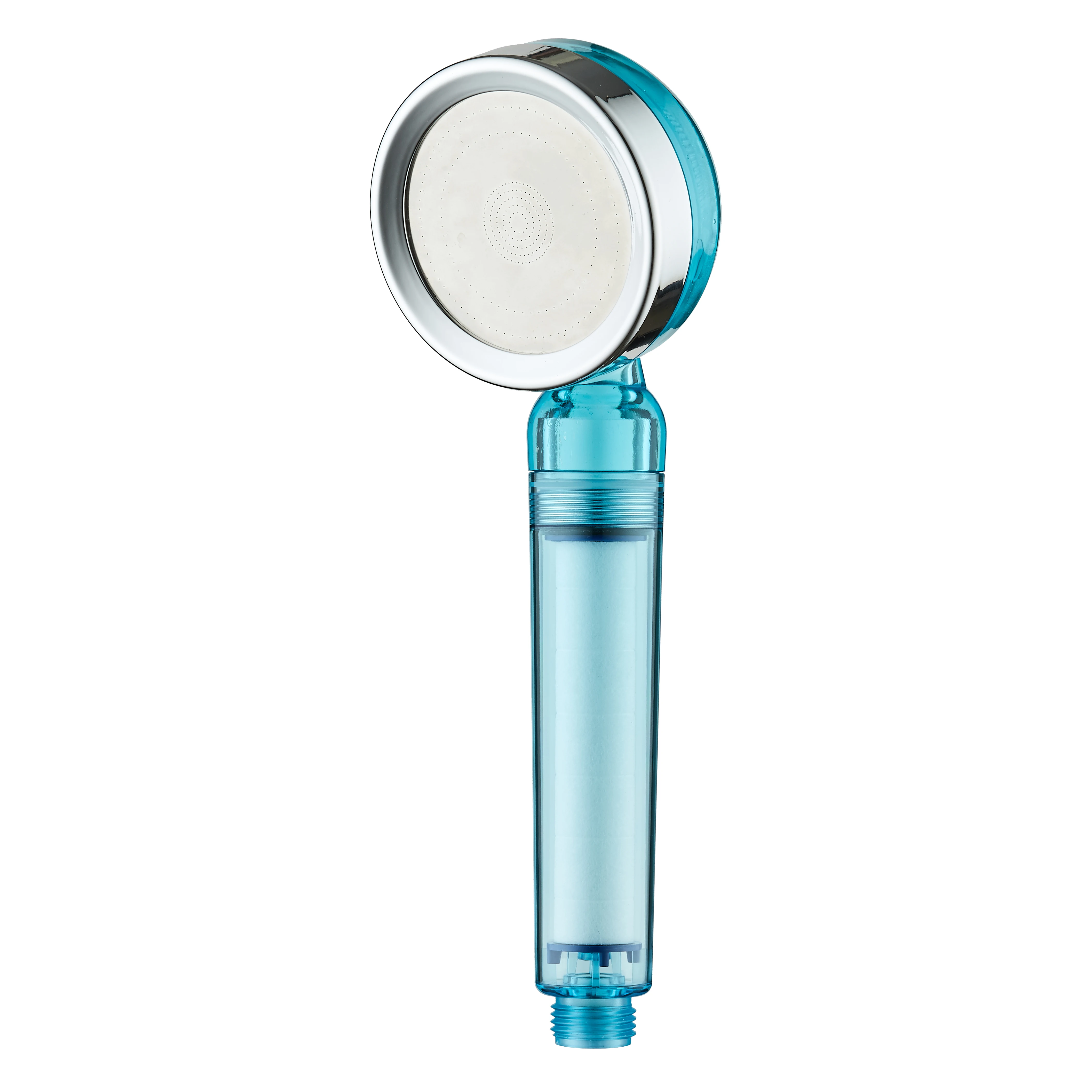 single function high pressure water saving adjustable water flow nano micro bubble shower head with pp cotton filter