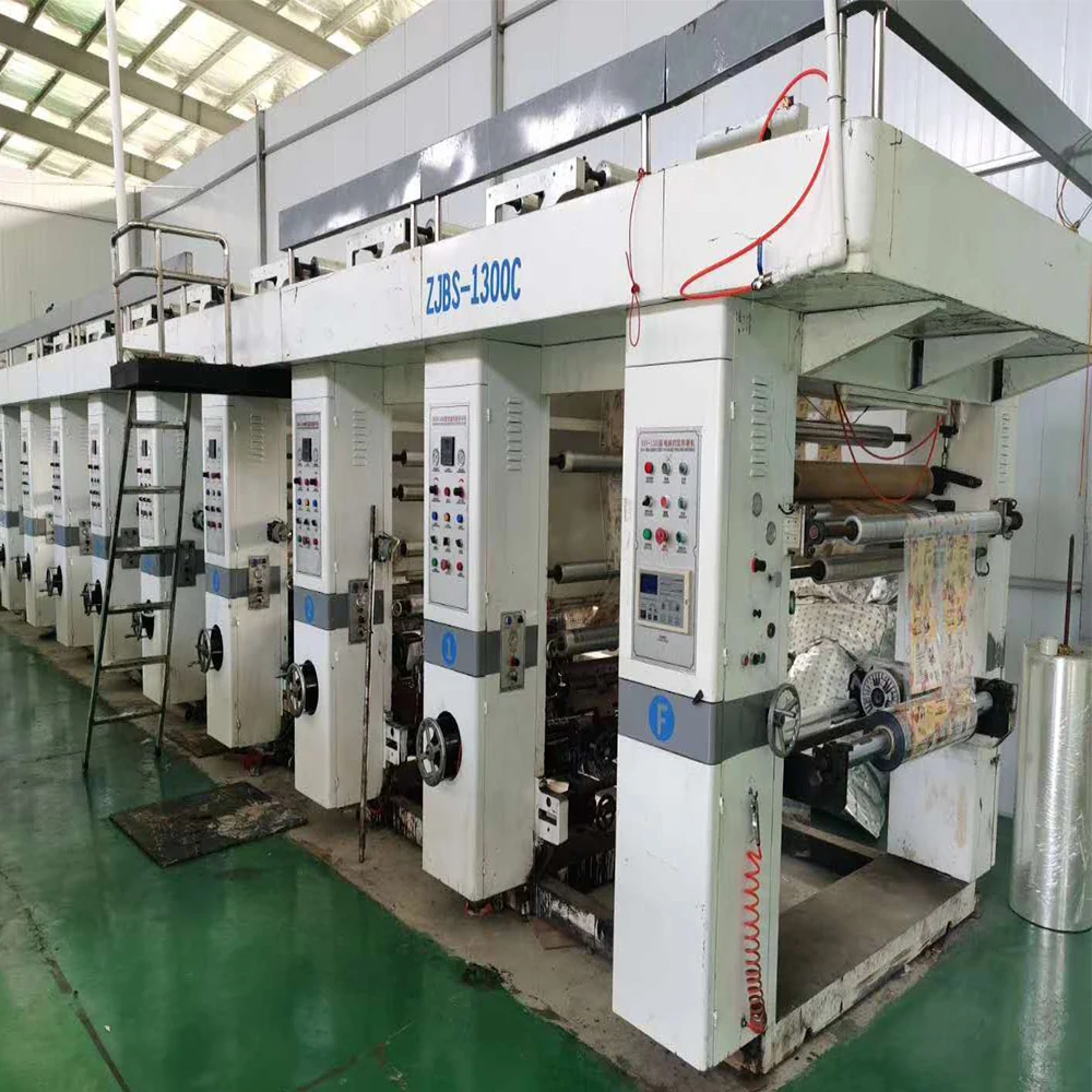 
used rotogravure printing machine with 10 color 