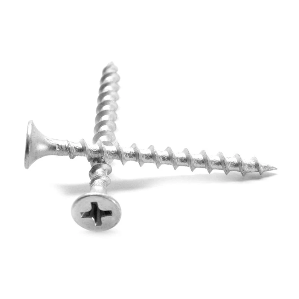 Stain steel  phosphate  thread corrugated nails course thread screw drywall screw