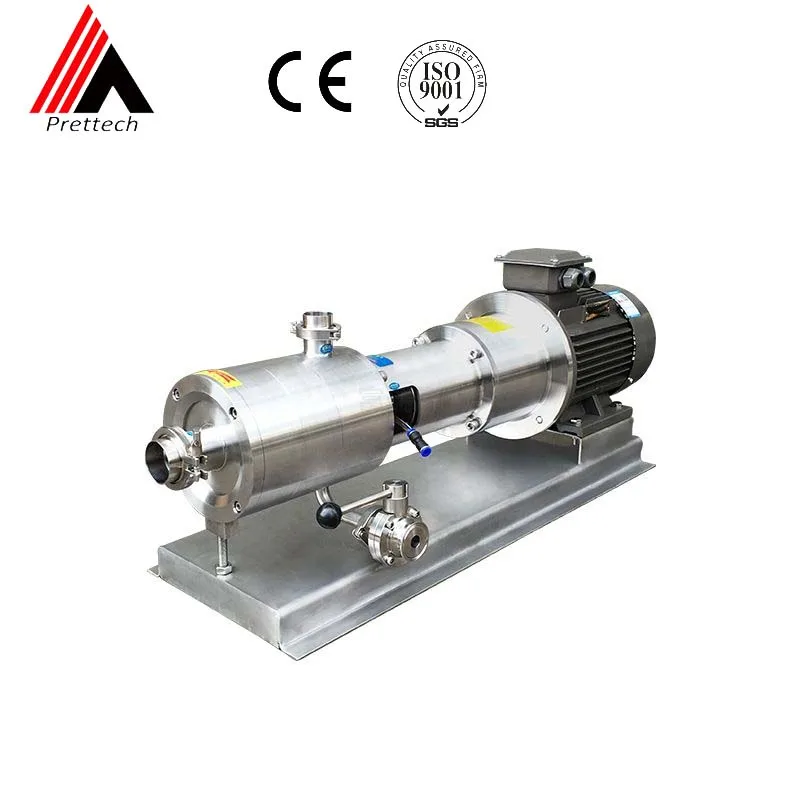 Prettech Emulsify Mixing emulsion pump High Shear Homogenizer Emulsifier pump