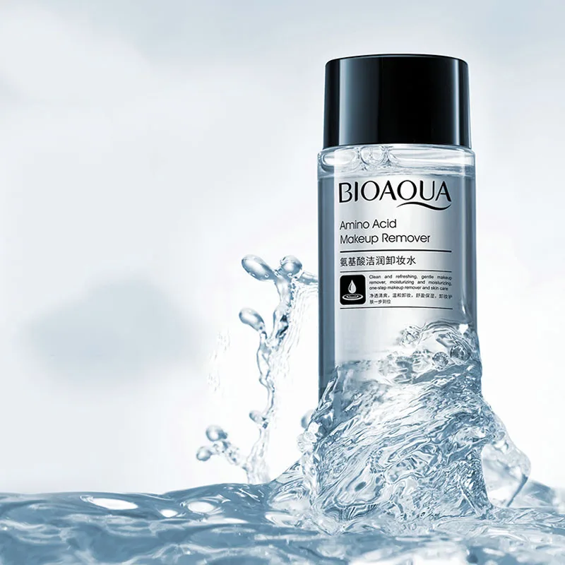 OEM BIOAQUA wholesale clean refreshing amino acid facial cleaning soothing hydrating makeup remover water