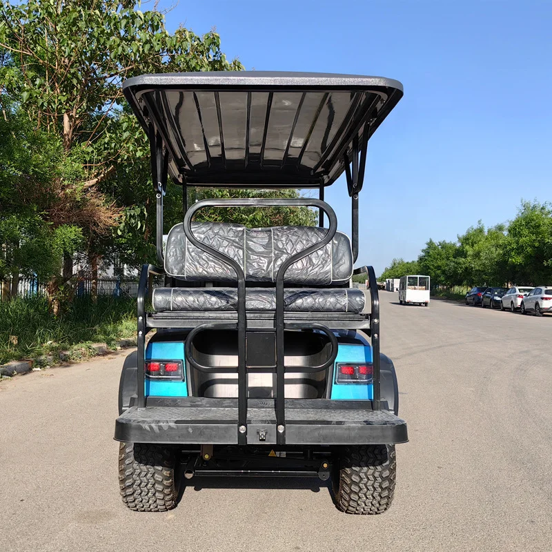 Lithium golf cart batteries 48v Customized  By Side 4*4 Utv Electric Golf Buggy Cart With Legal Lithium Battery