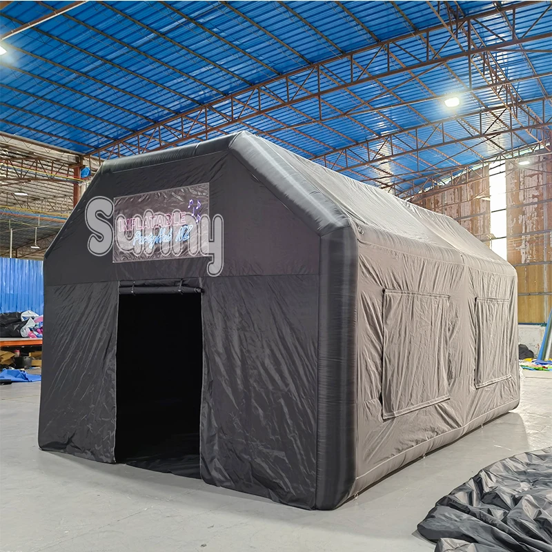 led lighting White Inflatable Church Tent For Wedding Party Outdoor Marquee inflatable tent