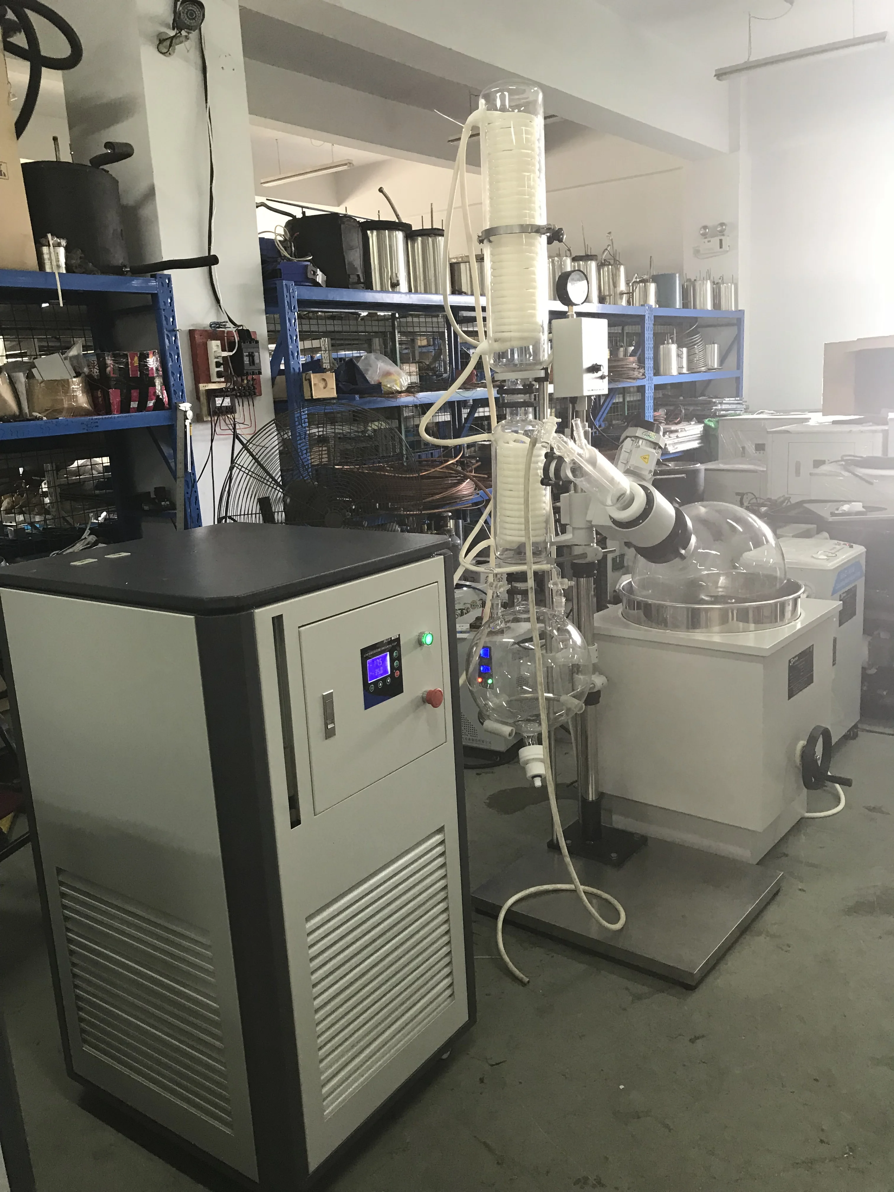 Water/Oil Bath Vacuum Organic Solvent Evaporation/Distillation