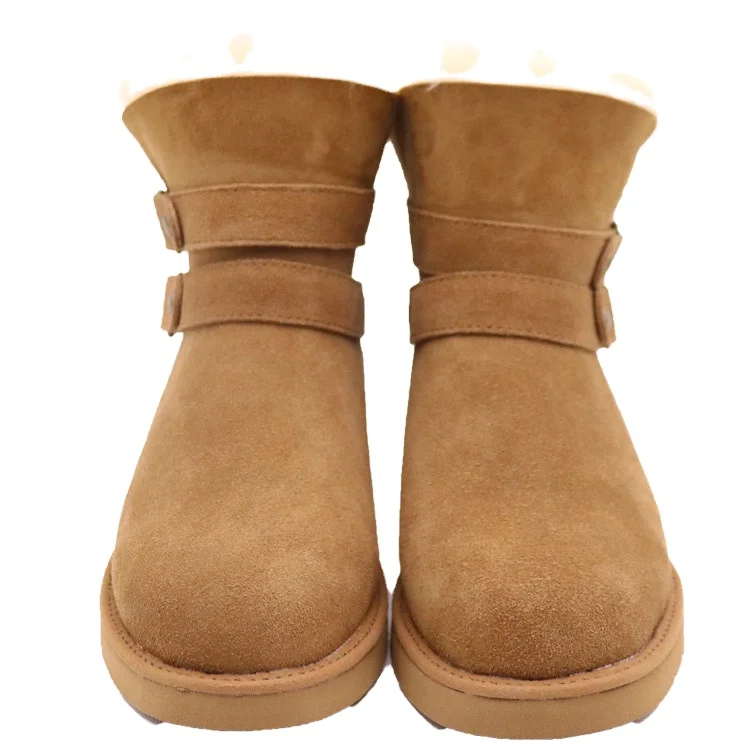 Winter Warm lace-up Boots with Australian Merino material