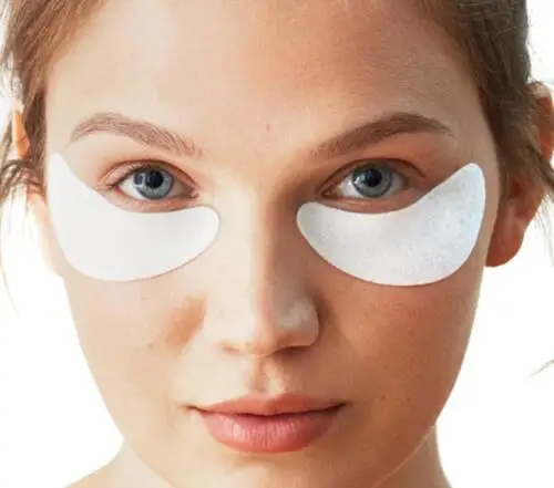 Hot sales Plant cotton Disposable Eye Paper Cloth Non Woven Eye patch for skin care