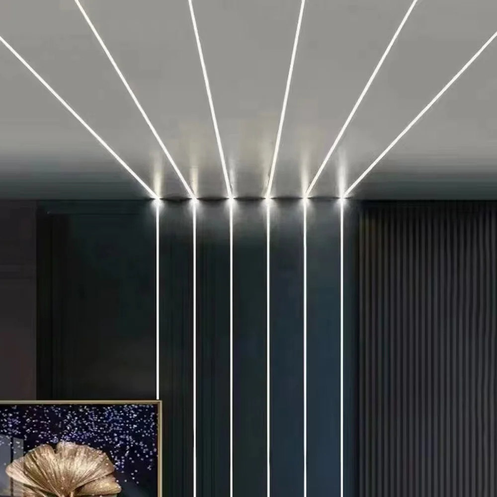 Customized Aluminum recessed led tube Line light for home office shop