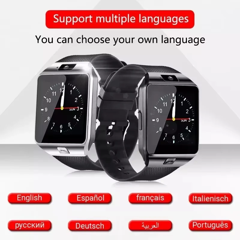 Смарт-часы камера видео-звонок Wi-Fi с сенсорным экраном Reloj женские Sima-карты часы для телефона
