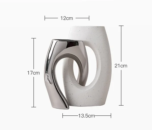 Wholesale Home Decoration Artistic Special-shaped Ceramic Vase