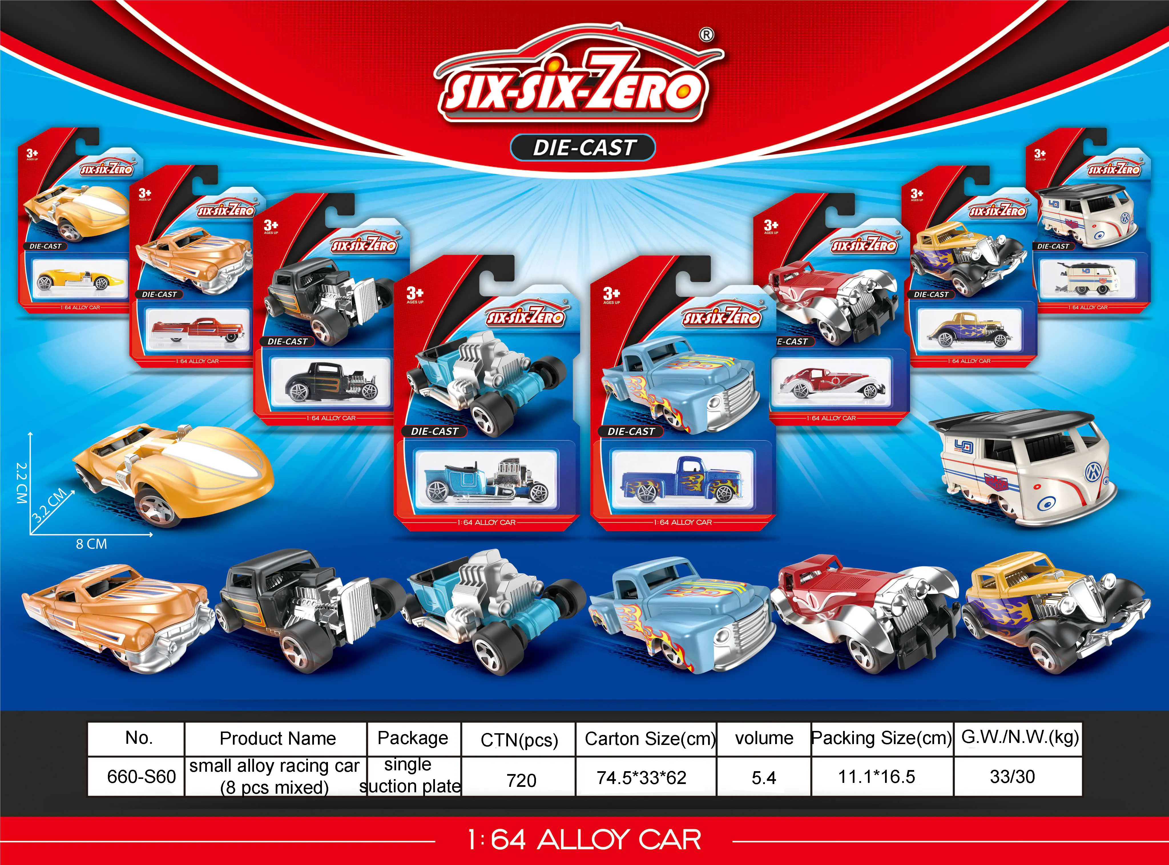 Newest style kids 1:64 alloy sports car small scale metal diecast model car toys