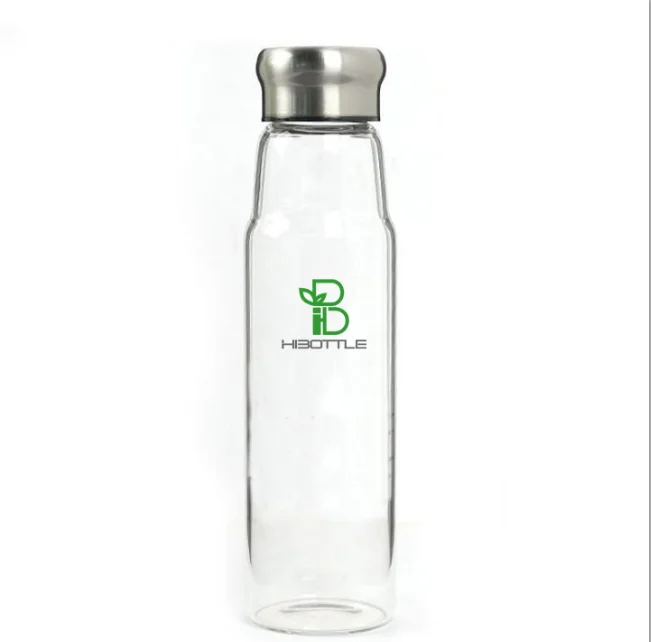 
G019 glass bottle water clear drinking 750ml glass bottles 