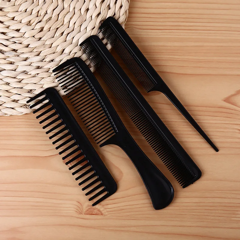 YUE Explosion Style Simple New 10-piece Hairdressing Comb Hairdressing Comb Combination Set Barber Shop  Hairdressing Comb
