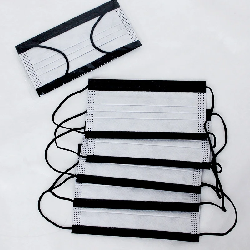 High quality 45g+25g+25g PPE 3 Ply Protective Dust Free Disposable Face mask