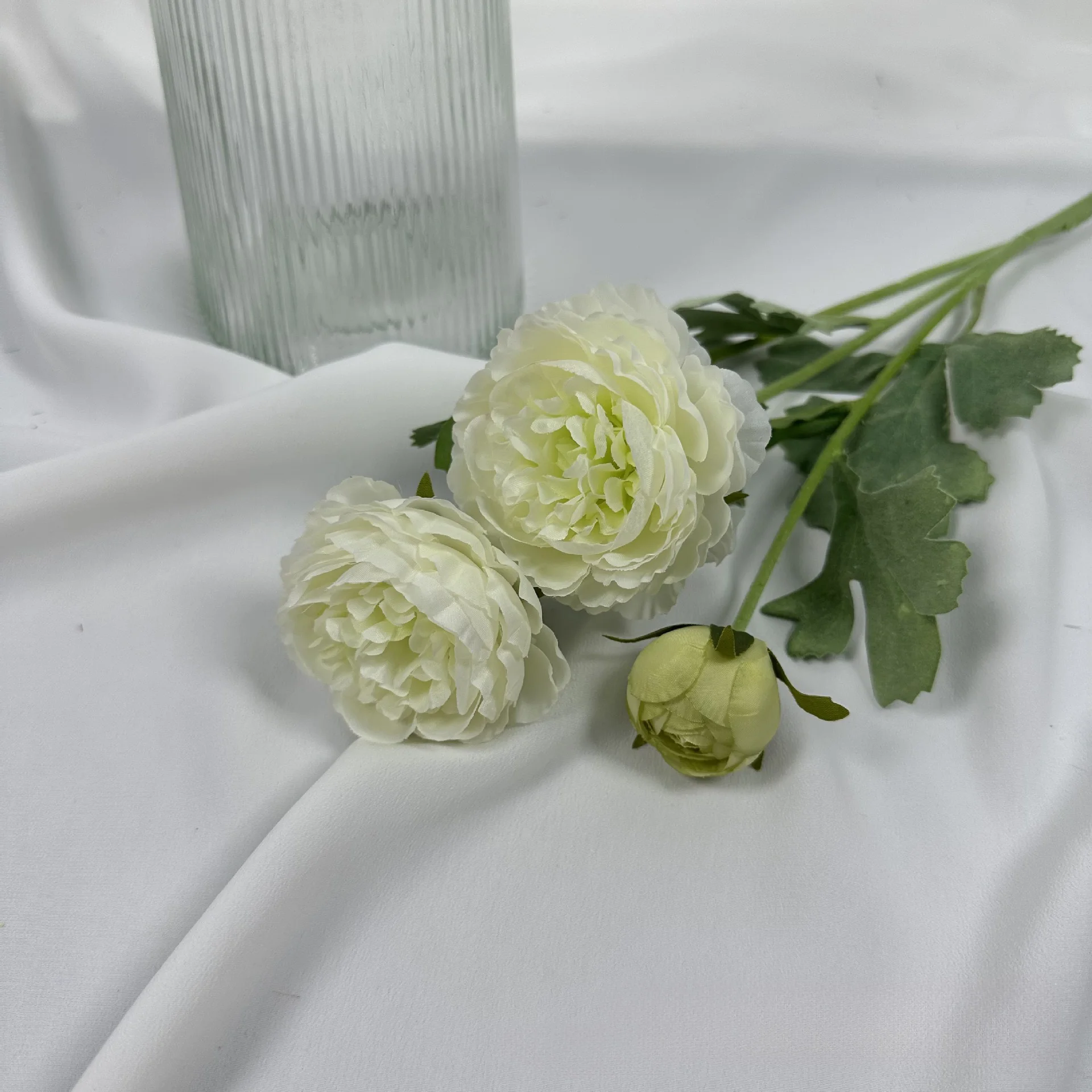 Wedding flower decoration Bouquet Home Garden decoration Home decoration placement Artificial rose Silk flower leaves Rose