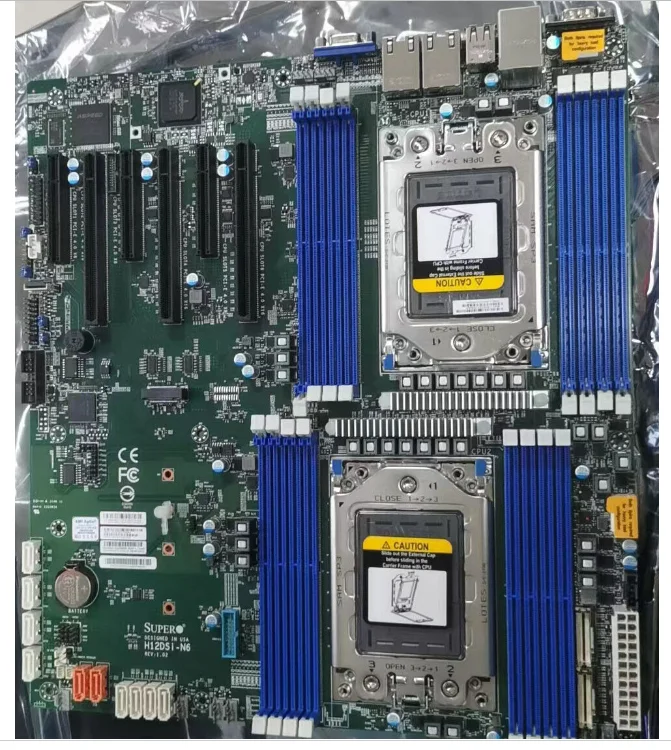 SuperMicro H12DSI-N6 EATX Motherboard For AMD EPYC 7002/7003 Rome/Milan CPU, SP3
