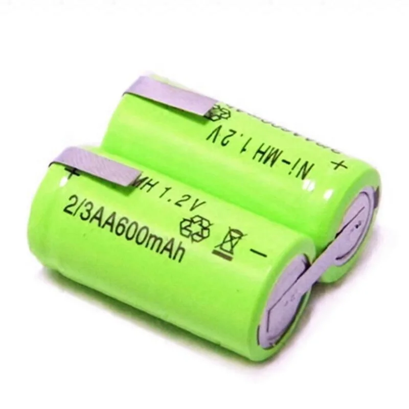AA2000mah aa1800mah 3/5aa 4/5aa 2/3aa 1/2aa nimh rechargeable batteries aa 2100mah ni-mh battery 1.2v 700mah with solder tabs