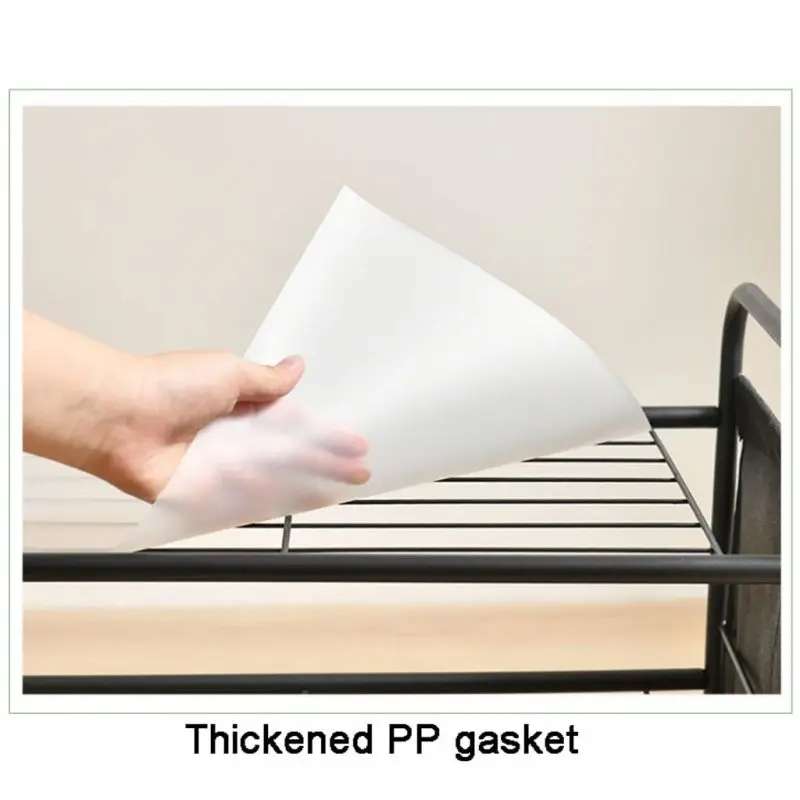 Entryway Storage Shelf Shoes Storage Cabinet Metal 3/4 Tier Stackable Shoe Rack with Side Hanging Storage Bag