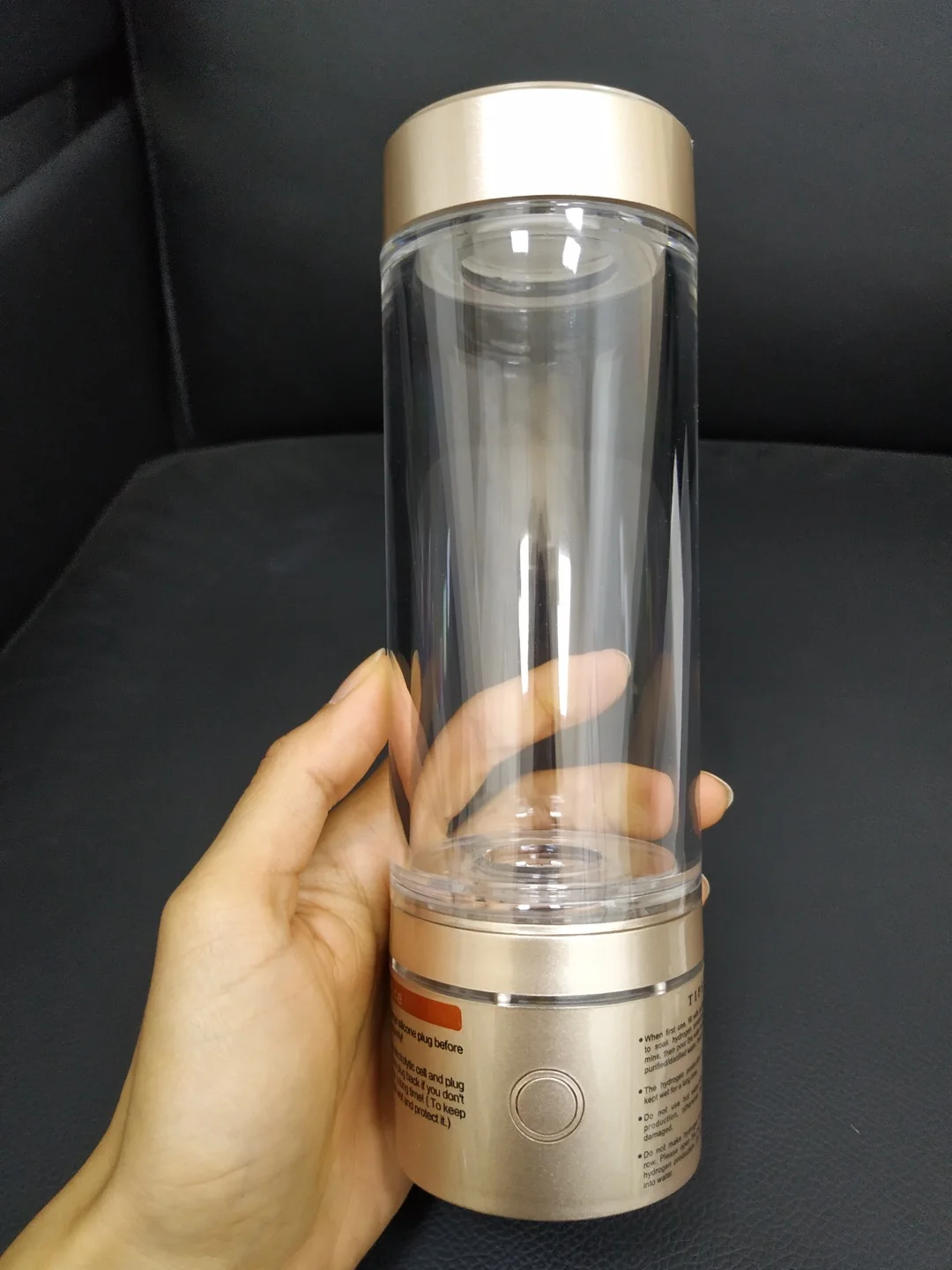 High Concentration 3000PPB Hydrogen Water Generator Cup Mini Hydrogen Machine Portable Hydrogen Rich Water Bottle