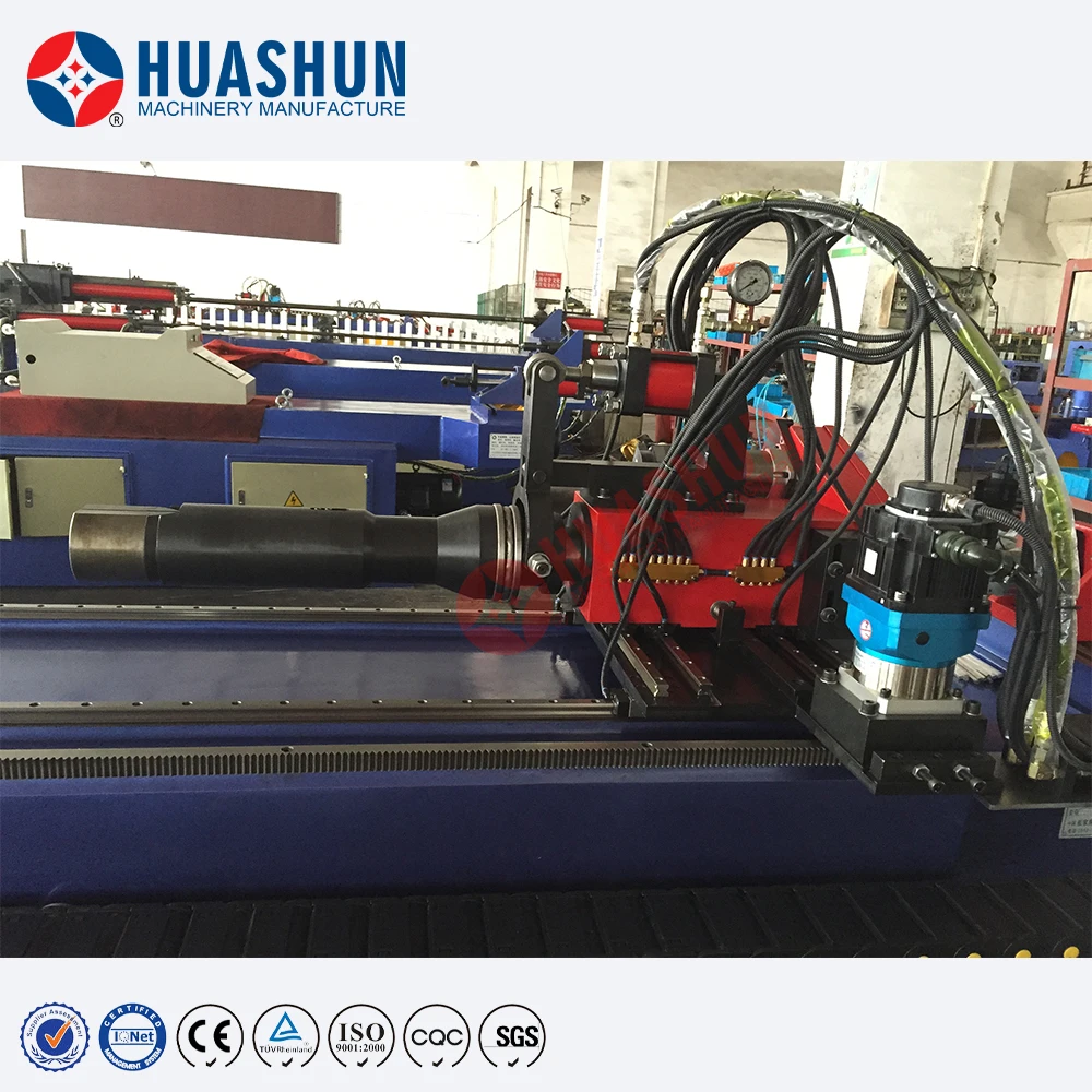 HS-SB-50CNC-3A-1S Automatic Stainless Steel Metal Tube Bender China Supplier CNC Pipe Bending Machine