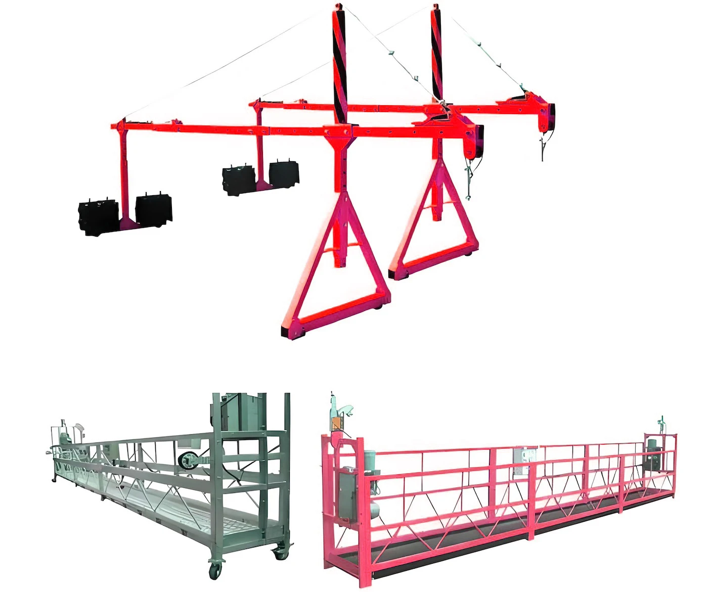 Construction Lifters Suspended Platform for Better Accessibility in Building Sites