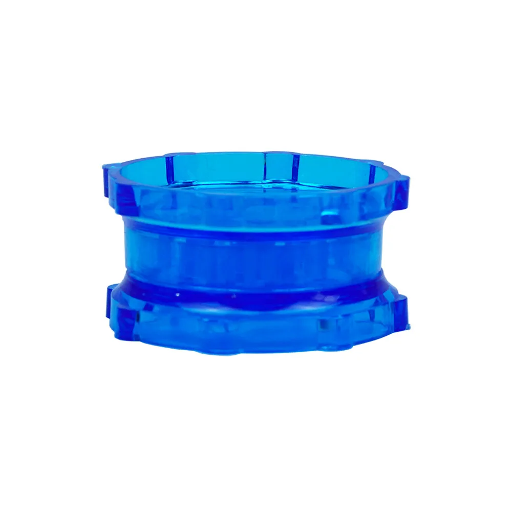 Wholesale Tobacco Grinder  Custom Logo 2 Layer Portable Plastic Grinder For Dry Herbs And Tobacco Leaves Grinding