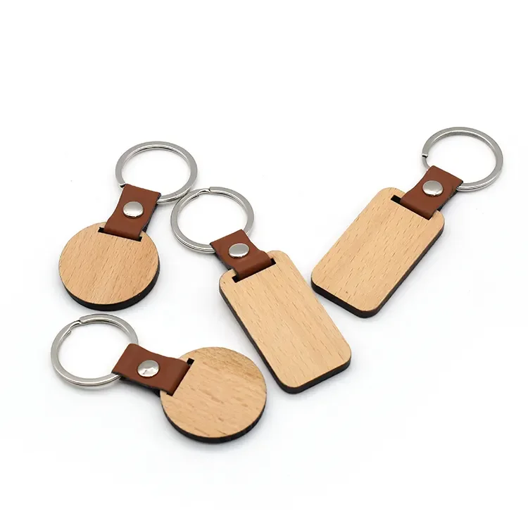 Natural Bamboo Handheld Makeup Cosmetic Compact Round Mirror Hand Mirror Logo Bamboo Pocket Mirror