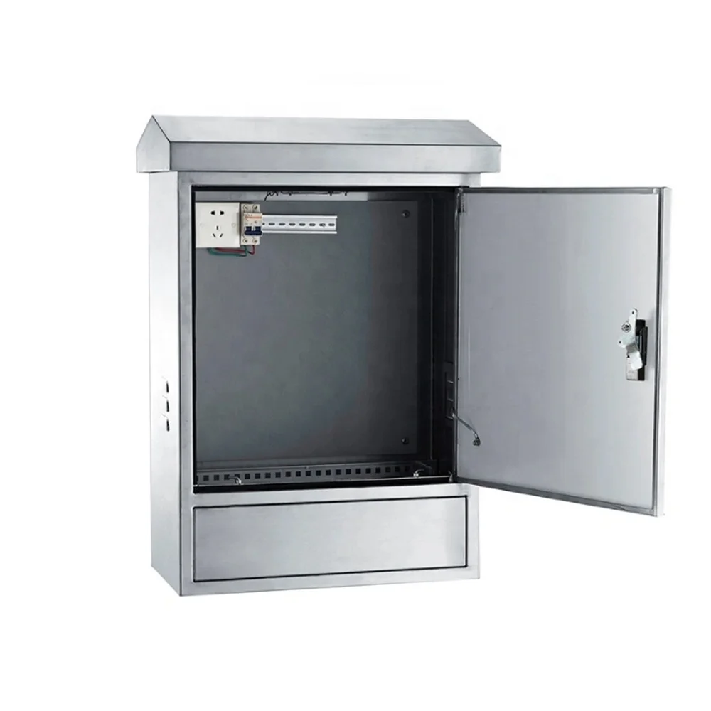 wall mount outdoor IP65 iron protection power distribution waterproof enclosure box
